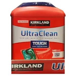 커클랜드 시그니춰 울트라 클린팩 세제 140팩 세탁