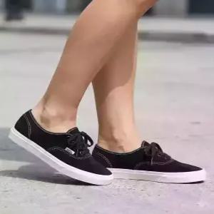 반스 vans 어센틱 로우프로 - (스웨이드) 블랙화이트 / VN000D04BA21