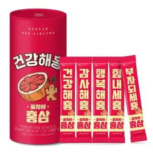 [소비기한 임박] 대상웰라이프 꿀자몽홍삼 10g, 20입, 1개