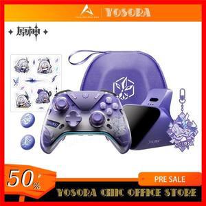 사전 판매 원신 임팩트 스키르크 APEX5 엘리트 게임패드 포스 피드백 블루투스 무선 게임패드 NS 스마트폰