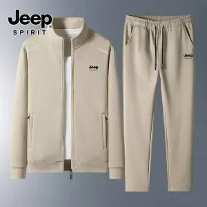 JEEP SPIRIT 봄가을 남성 트레이닝복 베이직 에디션 트랙수트 세트