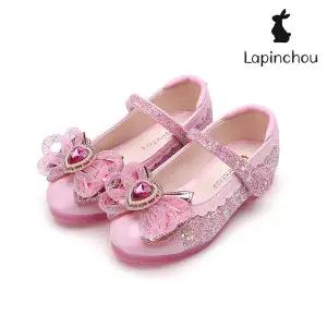 [트래드후스](하남점)[LAPINCHOU] 라팡슈 엘레나 베아트리체 메리제인 글리터핑크 여아구두 키즈구두 아...