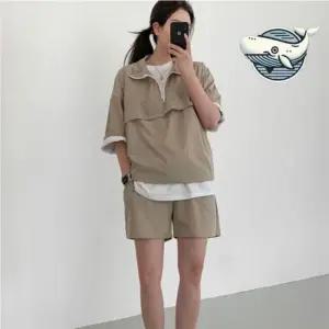 여성 반팔세트 반바지 여름 일상복 캐주얼 셋업