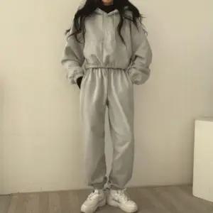 후드 조거 스포츠 트레이닝복 운동복 팬츠 캐주얼 크롭 여름