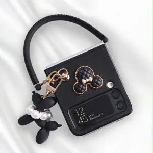 갤럭시Z플립4 3 썸데이 미키 앨런 손목스트랩 케이스