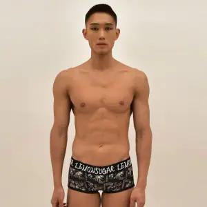 레몬슈가 남자 숏사각 수영복 K882924 실내수영용 유행