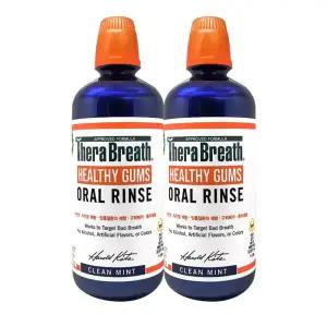 테라브레스 오랄린스 클린민트 1L x 2개 구성 / 대용량 구강청결제