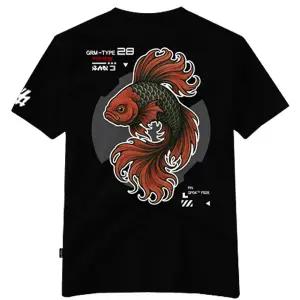 간쓰리 긴교 국내생산 디자이너 반팔티