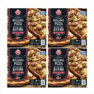 오뚜기 불고기 피자 396g 4개