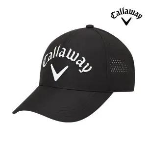 [캘러웨이] 2026 웨이브 볼캡 남성용 골프모자 블랙