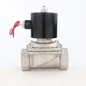 스텐 솔밸브 전자밸브 솔레노이드 온수 전자변 공압 배관 산업용 DN154점AC220V
