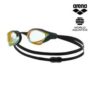 [아레나수영복] 코브라 코어 스와이프 미러 수경 A6AC2AG64BLK