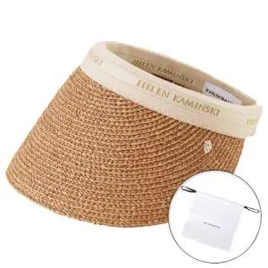 26SS 여성 비앙카 12 바이저햇 누가네츄럴로고 더스트백 포함 HAT52493 NOUGATNATURALLOGO PKG