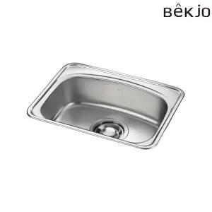 백조씽크 OS630 소형싱크볼 사각볼 미니씽크볼 보조주방 0.6T