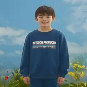 [갤러리아] [아웃도어프로덕츠키즈]24SS 파노라마 그래픽 맨투맨 OD241IMM01_NVY