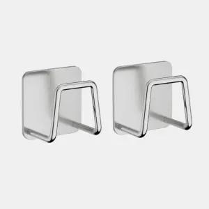 라이크스 무타공 초강력 하중 견디는 주방 수세미걸이, 2개