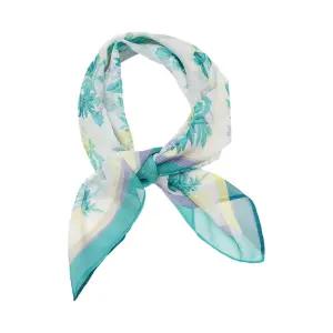 [크로커다일레이디]크로커다일레이디 정사각 트로피칼 스카프_CLEMF1106