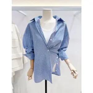 [갤러리아] [LAP]투웨이 잔스트라이프셔츠 (AS7XB161)