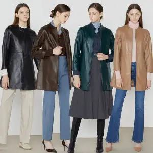 [NS홈쇼핑]헤스티지 여성 양가죽 집업코트[35705783]