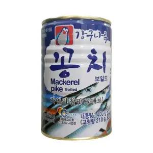 강구나루 꽁치통조림 400g x 24캔 / 반찬 통조림 꽁치캔