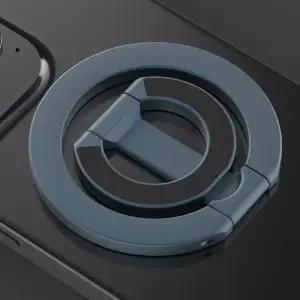 더블링크 맥세이프 그립톡 홀더 핑거링 거치대 양면자석 블루