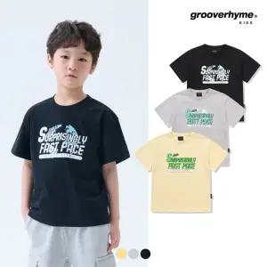 [그루부라임키즈]남아) C/P 싱글 플래닛 그래픽 반팔티 (레귤러핏)(3COLOR) (LITMCTR804M)