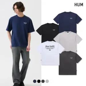 [택가 39000원][HUM]유니) C100 20S 싱글 흄 오디너리 반팔티(레귤러핏)(LHTMCTR701M)