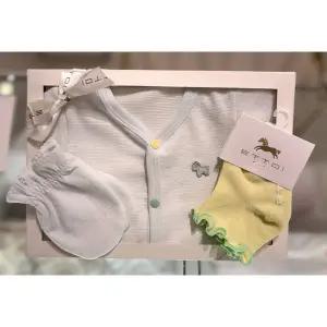 [에뜨와](본점) (말띠임신출산선물)티티배내수트X손싸개X양말세트 (07T317903S1)