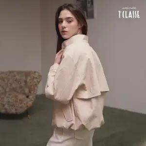 [26SS 최신상] 프리마클라쎄 FAUX 레더 트렌치 점퍼 1종