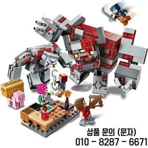 542pcs 레드스톤 전투 모델 벽돌 호환 21163 빌딩  교육 장난감 14세 이상 생일 선물