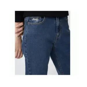 [하프클럽/지프]JEEP 지프 남여공용 베이직 오비밴딩 스트레이트 청바지 JN3DP