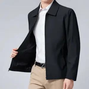남성 봄 가을 자켓 심플한 정장 캐쥬얼 단정한 집업 점퍼 출근용 회사