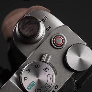 11MM 나무 셔터 릴리즈 3M 버튼 소니 ZV1 II A7R2 A6400 RX100 카메라용