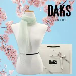 [롯데백화점]닥스 파스텔톤 솔리드 플리츠스카프(이태리) SKI052