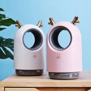 모기 포충기 사슴뿔 유인제 날파리 캠핑 LED 스위스윙거 나방포집