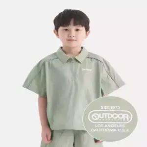 [아웃도어 프로덕츠 키즈]아노락 반집업 (카키) OD262ONR02_KHA