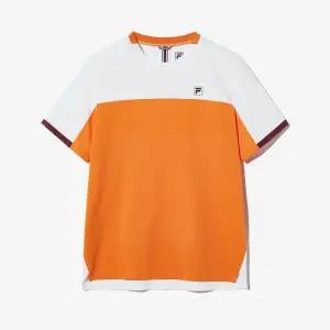 [휠라](광주신세계)[FILA] 테니스 매치 티셔츠 (FS2RSH2303M_ORE)