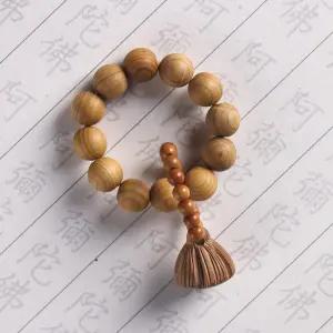 소형염주 3색 염주 불교용품 나무염주 손가락염주 불교 미니염주 구슬 소원성취