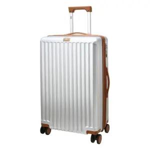 [백화점 정품] 25FW 닥스 ACC 실버 단색 폴리카보네이트 하드캐리어(25인치) DBBA6E570