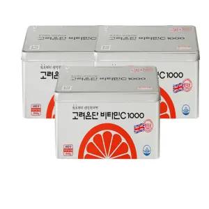 고려은단 비타민C 1000 600정 X 3개