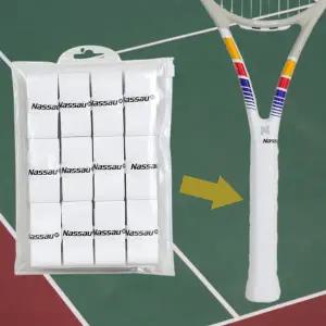 배드민턴 라켓 오버 그립 두꺼운 얇은 테이프 배드민턴 라켓 그립 용품 테니스 흡수력 미끄럼 방지 장비