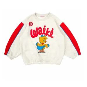 [롯데백화점]베베드피노 와이키 컬러 블록 스웨트셔츠 BP51MR327