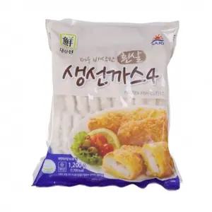 대림선 생선까스 바삭 흰살 생선까스4 냉동 1.2kg 대림선생선까스 튀김