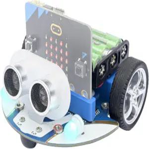 ELECFREAKS 마이크로비트 미니 큐트봇 키트 BBC Micro bit V2 및 V1 DIY 프로그래머블 로봇 자동차 STEM