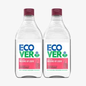 에코버 주방세제 석류 무화과 450ml 2개세트 +펌프