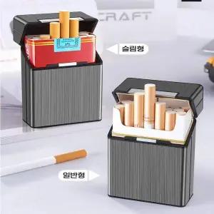 슬림형 664ZEH00 일반형 담배케이스 메탈 초경량 자석케이스