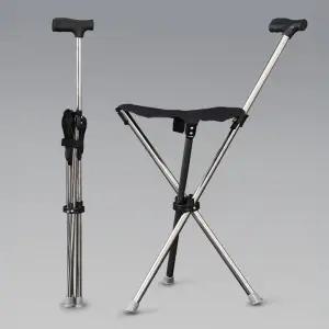 지팡이 의자 초경량 보행 구 접이식 노인 어르신 휴대용