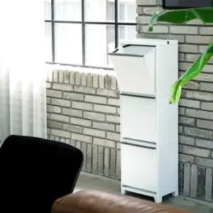 프랑코 스탠드 분리수거함 3단 352 x 270 1145mm