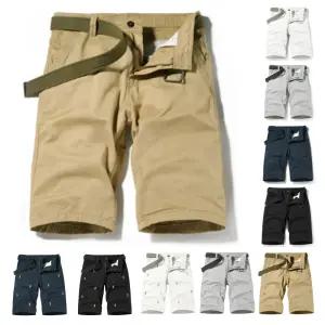 남자 투어핏 사방스트레치 면스판 골프반바지 20대남성 착용감 심플