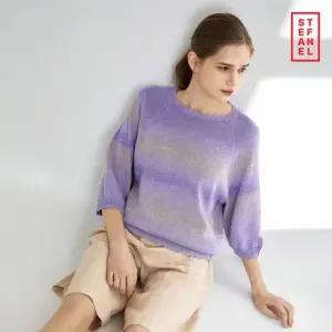 [특별기획가]스테파넬 26SS 페이퍼 그라데이션 니트